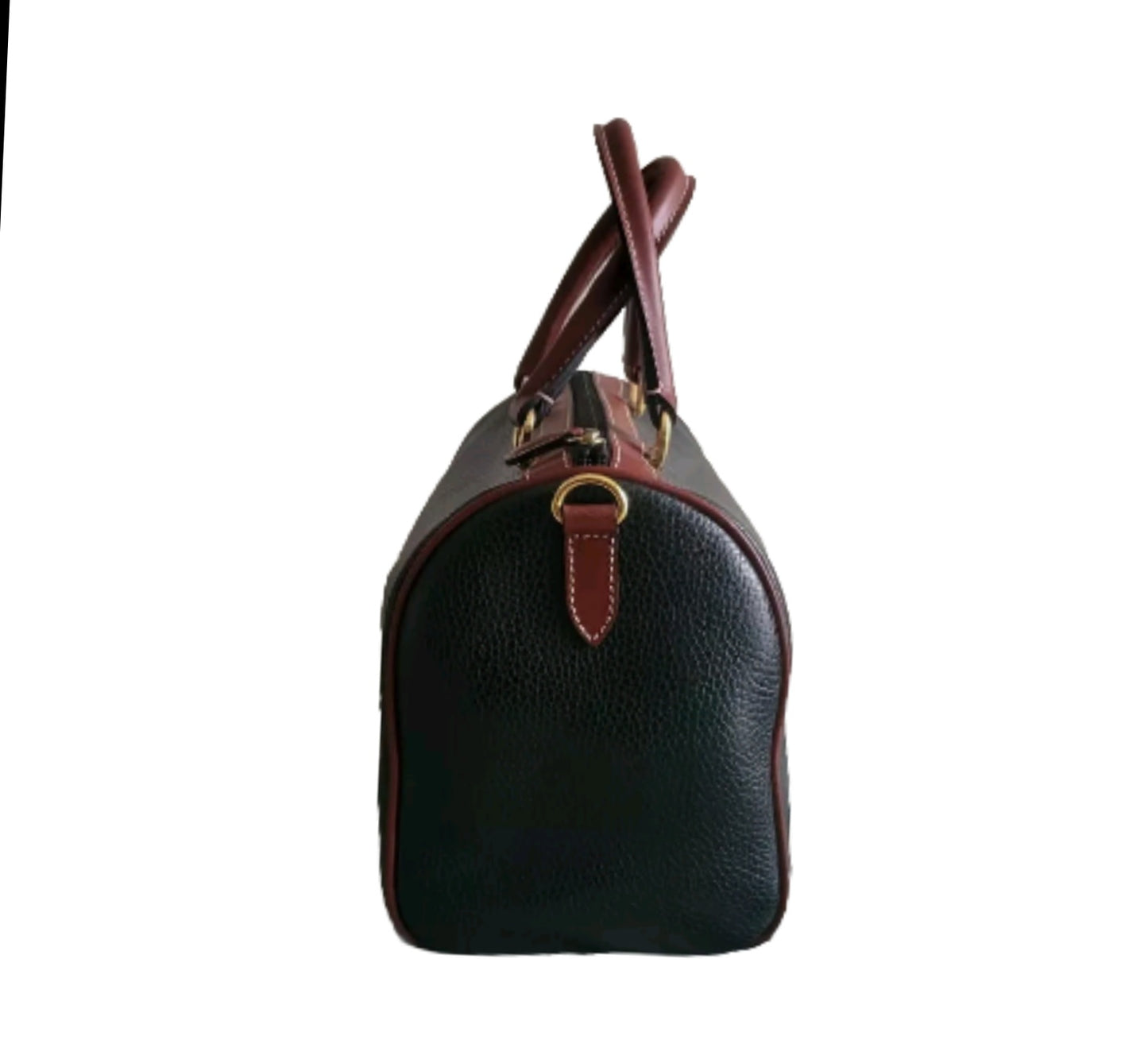 DELL’GA BORSA BAULETTO VERDE SCURO PELLE