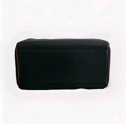 DELL’GA BORSA BAULETTO VERDE SCURO PELLE