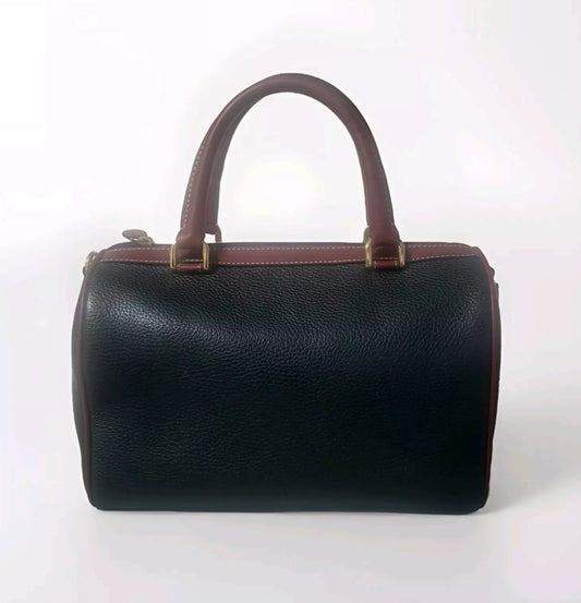 DELL’GA BORSA BAULETTO VERDE SCURO PELLE